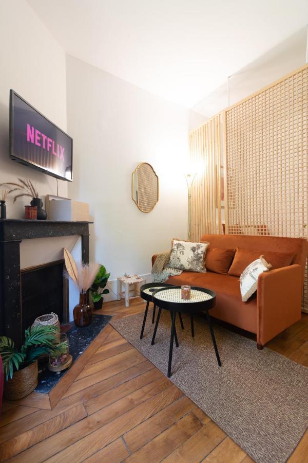 Cosy Et Comfort Studio Equipe A Clichy 5 Min Metro المظهر الخارجي الصورة