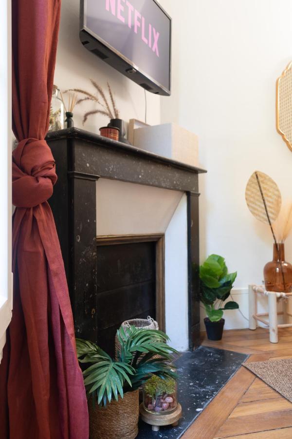 Cosy Et Comfort Studio Equipe A Clichy 5 Min Metro المظهر الخارجي الصورة